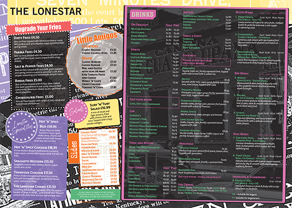 Lonestar A3 Main Menu May 2021 1